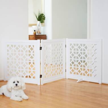 Lattice shop baby gate